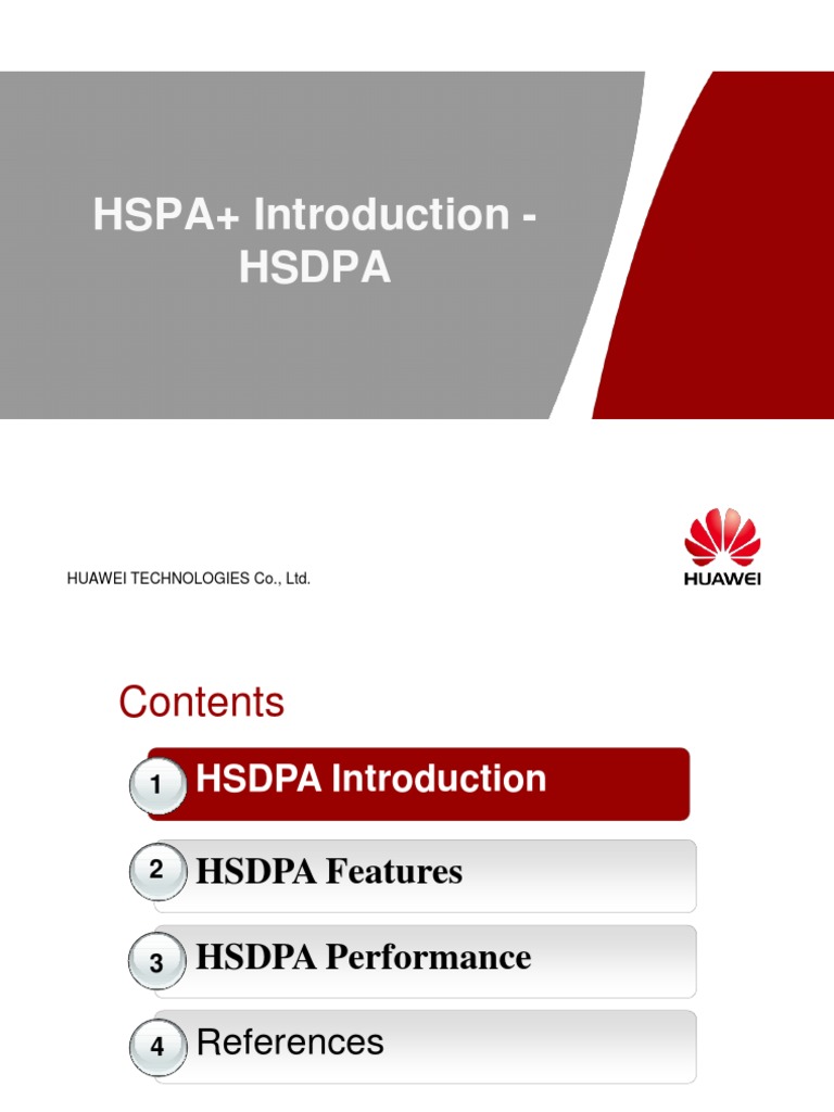 HSPA+ Overview and Features Guide | PDF | High Speed Packet Access ...