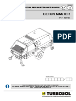 BETON MASTER - Operating Manual PDF