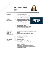 Curriculum Maribel Campos PDF