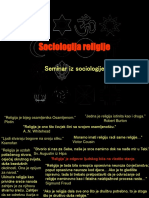 Sociologija Religije