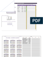 Indzara AllPurpose Calendar Template ET0110012007001