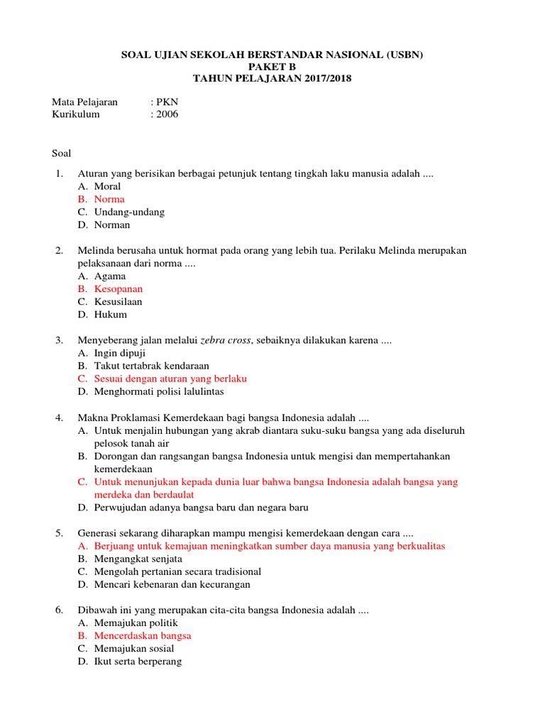 Pkn Paket B
