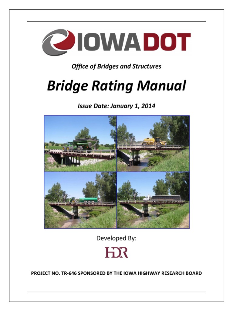 5254Bridge Rating Manual PDF Structural Load Quality Assurance