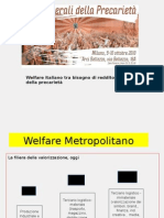 Stati Generali della Precarietà - Slide workshop Welfare italiano tra bisogno di reddito e ricatto della precarietà