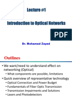 01 Lecture 1 Optical Network