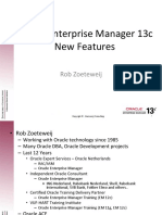 Oracle Enterprise Manager 13c Top New Features