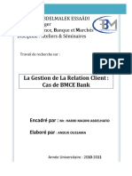 56937669 La Gestion de La Relation Client Cas de BMCE Bank