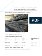 Rebar Steel Bar Detail For Grade 1