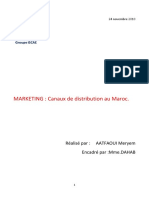 52809934 Les Circuits de Distribution Au Maroc