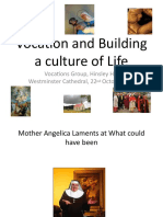 Vocation and Building a Culture of Life