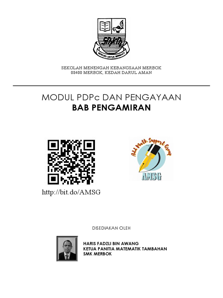 Modul PDPC Dan Pengayaan - F5 Bab Pengamiran | PDF