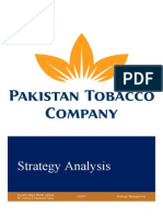 Strategy Analysis of Pakistan Tobacco Company