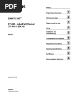 Simatic Net S7-400 - Industrial Ethernet CP 443-1 (EX30)