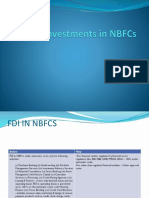 Foreign Investments in NBFCs