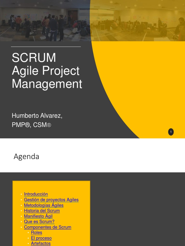Scrum Agile Project Management | PDF | Desarrollo Ágil de Software ...