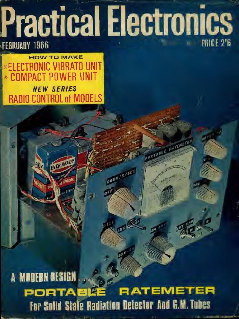 PracticalElectronics1966Feb Text | PDF | Vacuum Tube | Electrical