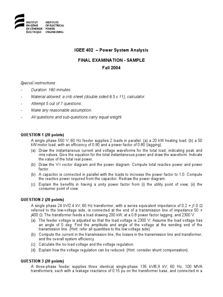 Power Factor Correction in Motor Loads | PDF | Ac Power | Electric ...