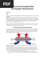 Improve Air Cooled Heat Exchanger Performance