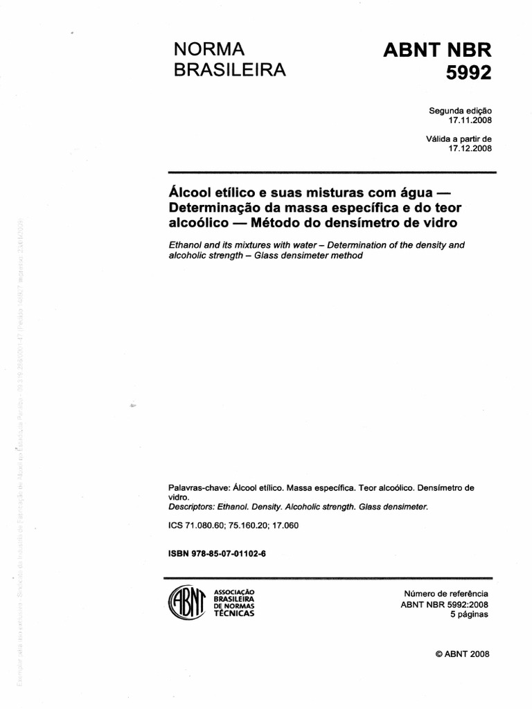 Abnt 5992 Norma228 PDF | PDF