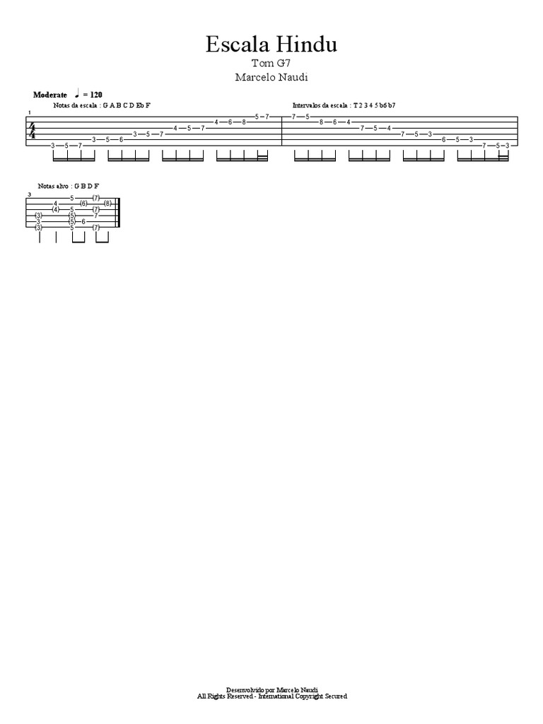 Escala Hindu PDF | PDF