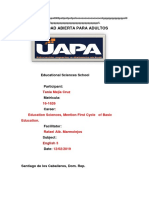 Universidad Abierta para Adultos: Educational Sciences School