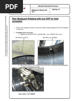 27.Sop Mudguard Rubbing