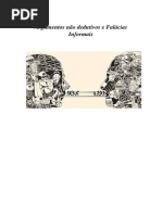 Filosofia - Falácias Informais e Argumentos não dedutivos 