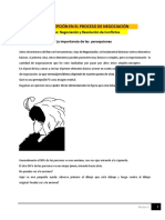 Lectura - LA PERCEPCIÓN EN EL PROCESO DE NEGOCIACIÓN M6_NEGRE.pdf