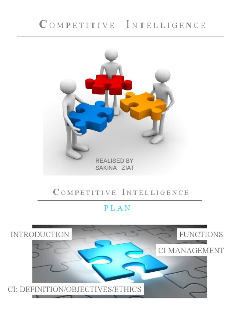 Competitive Intelligence Overview | PDF | Evaluation | Cognition