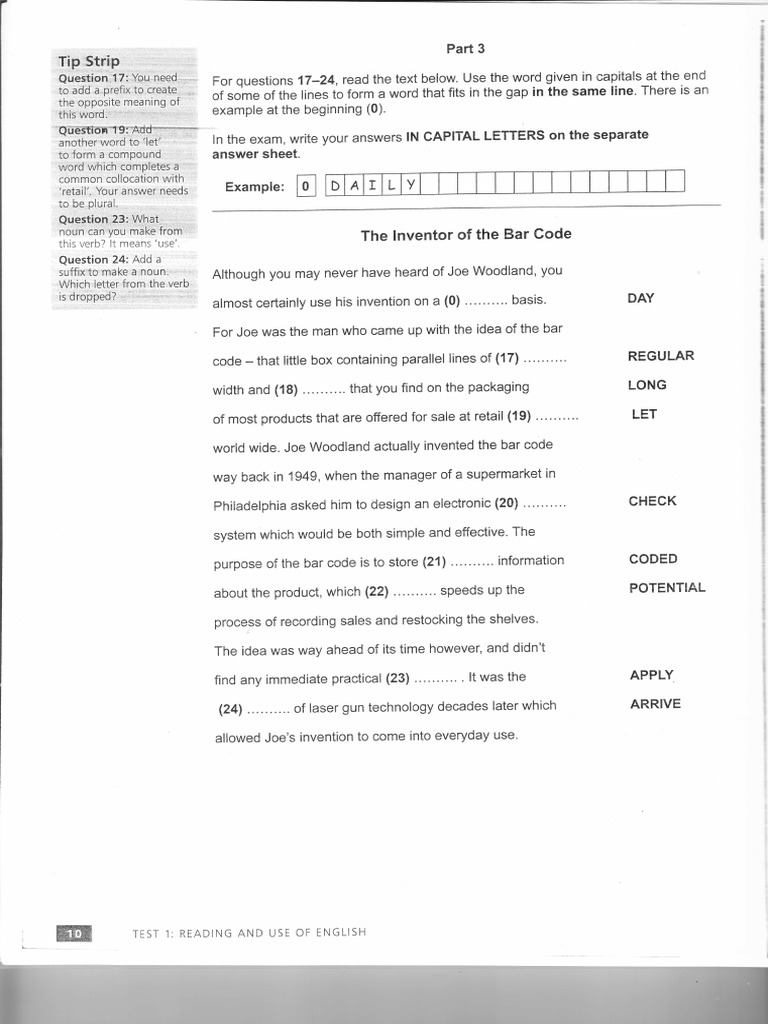 The Cinderella Story Cae Test Answers