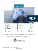Mascara de Unicornio PDF