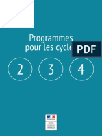 Programmes EMMC CYCLES 2-3-4