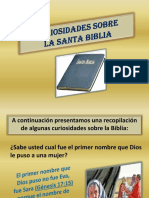 648curiosidades Sobre La Biblia