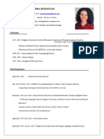 Kübra Şendoğan CV