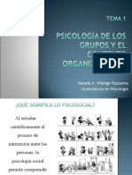 Tema 1 Psicologia Grupos y Contexto Organizacional