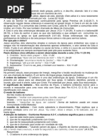 Lição 10 Santa Ceia e Batismo