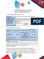 Activity Guide and Evaluation Rubric - Activity 3 - Writing Assignment - Production