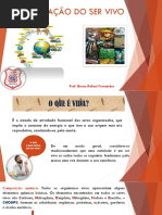 Organização Do Ser Vivo e Bioquimica