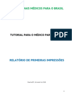 Tutorial primeiras impressões