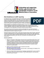 Nuj Guidelines On LGBT Reporting Published Sept 2014 PDF