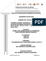 Estimulaciones Orgánicas y Optimización de Sistema de Bombeo Neumatico en Los Pozos Con Éxito AF-563, AF-727, AF-741 y AF-3079 Del Campo Agua Fría PDF