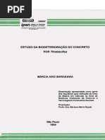 Biodeterioração Do Concreto Por Thiobacillus PDF