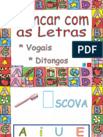 JOGO Letras Vogais e Ditongos - Pps