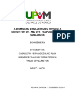 A Biomimetic Bioelectronic Tongue