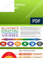 Bloom’s Digital Taxonomy Edited