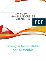 Treinamento Sobre Doenças Transmissíveis para o Alimento