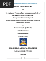 FINAL A Study On Financial Performance Analysis of The Sundaram Finance LTD MARTINA BARSAGADE