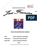 Plan Gestion Riesgo Fianson 2015