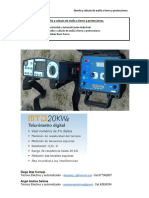 Informe Sondeo Electrico Vertical Edif. Parque Nogales