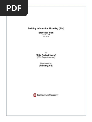 BIM Execution Plan